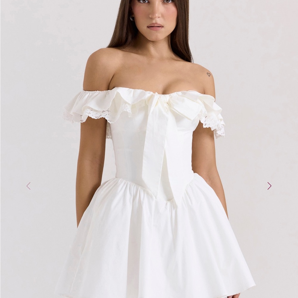 House of CB Jaide White Dress